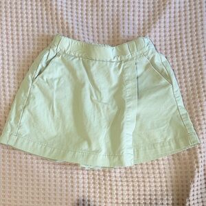 Girls khaki skort